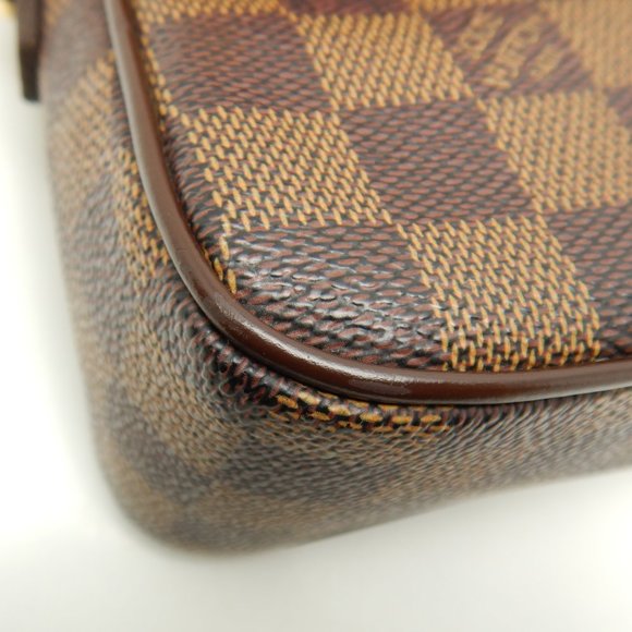 Louis Vuitton Damier Recoleta Ebene Handbag Brown - Picture 6 of 8